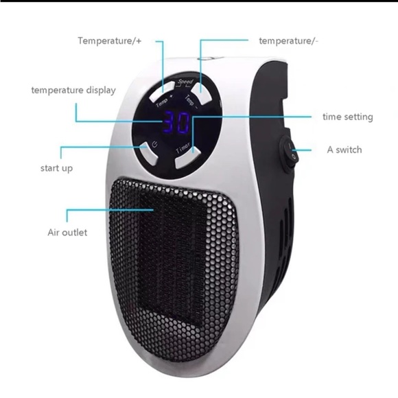 NEW Plugin Portable Heater - Picture 4 of 11